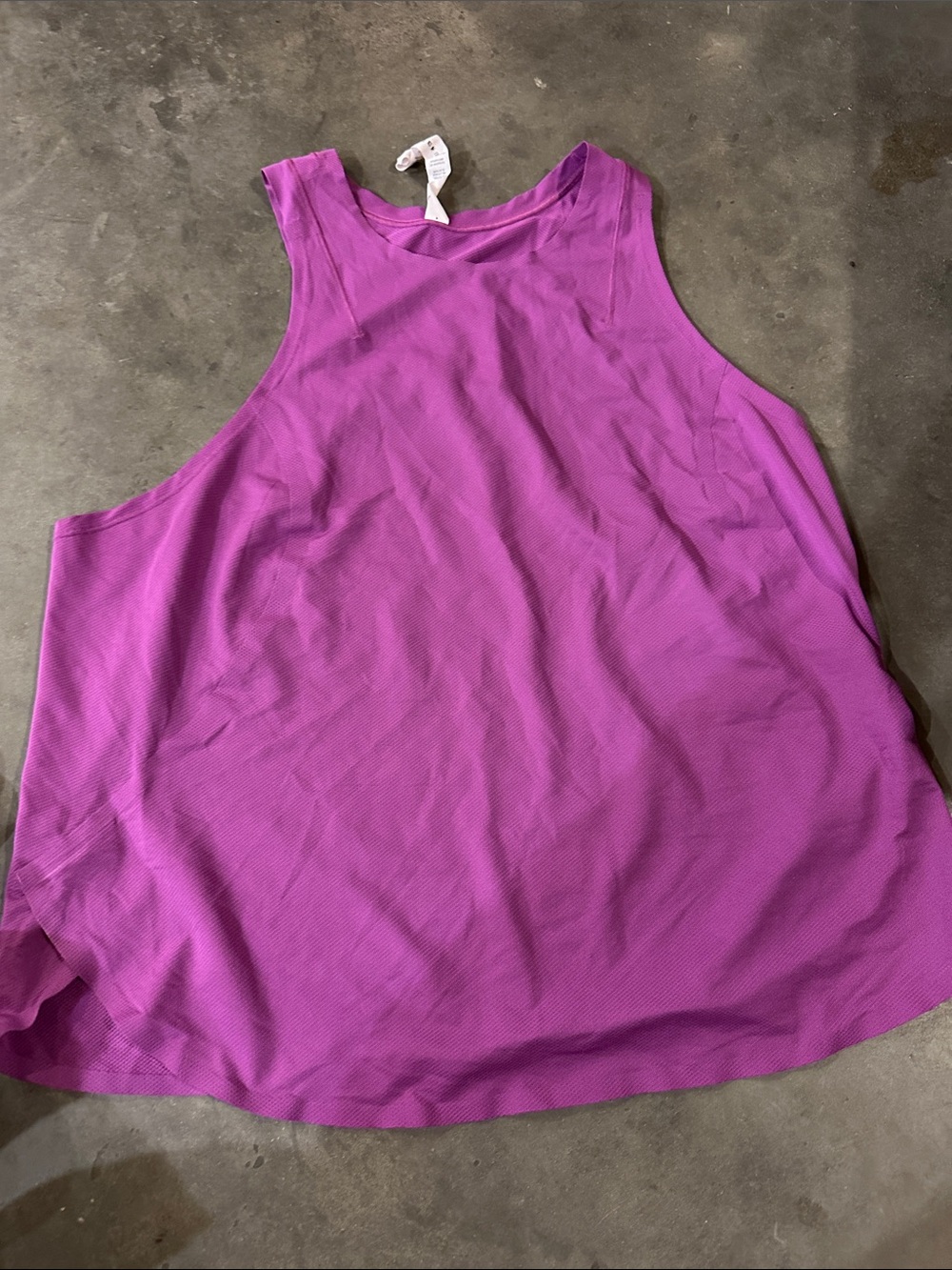 lululemon athletica Magenta Scoop Neck Tank
